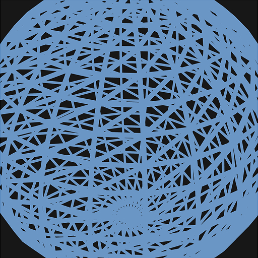 Sphere camera test #7: Lonesome sphere reactive border width